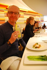 Wright restaurant in the Guggenheim Museum - N...