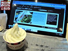 KRR Frozen Yoghurt while working on NomNom Club
