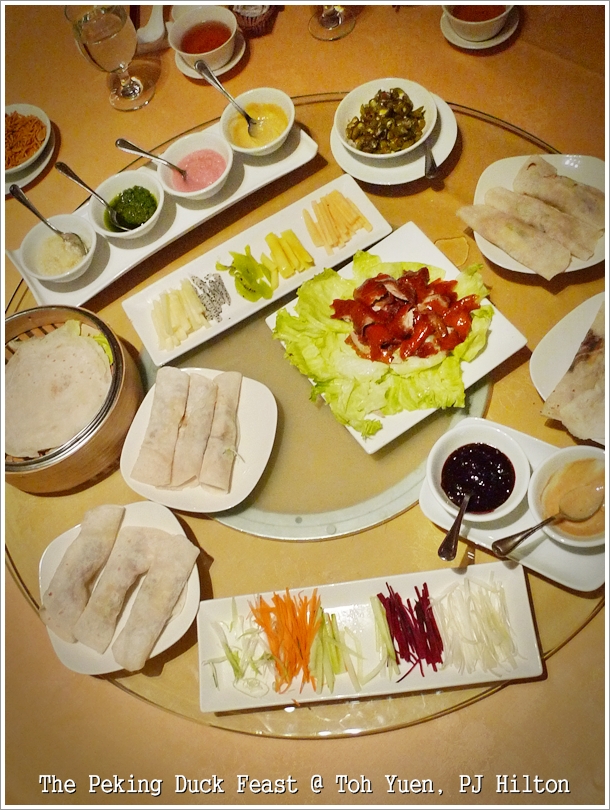 Peking Duck Feast @ Toh Yuen, PJ Hilton