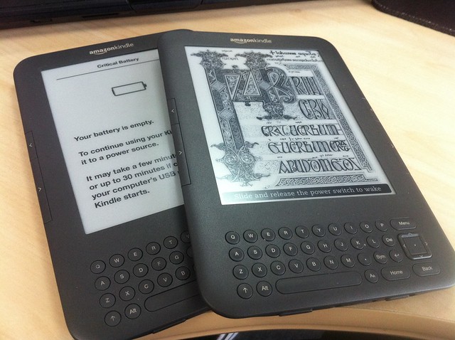 Here are my Kindles. One of them died a few days ago. Amazon gave me a replacement Kindle.

Great service. Even more great reading experience. By bfishadow