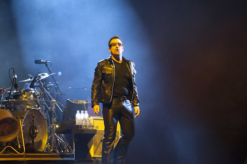 U2 at Angel Stadium Night One Bono (6/17/11)