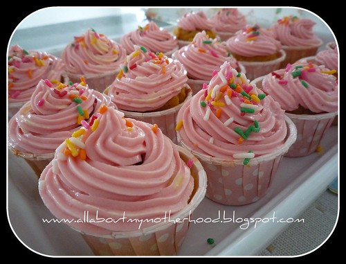 Pink Carrot Cupcakes