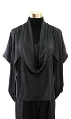 Blouse with Layered Effect