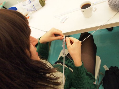 Knitting for beginners at Duduá