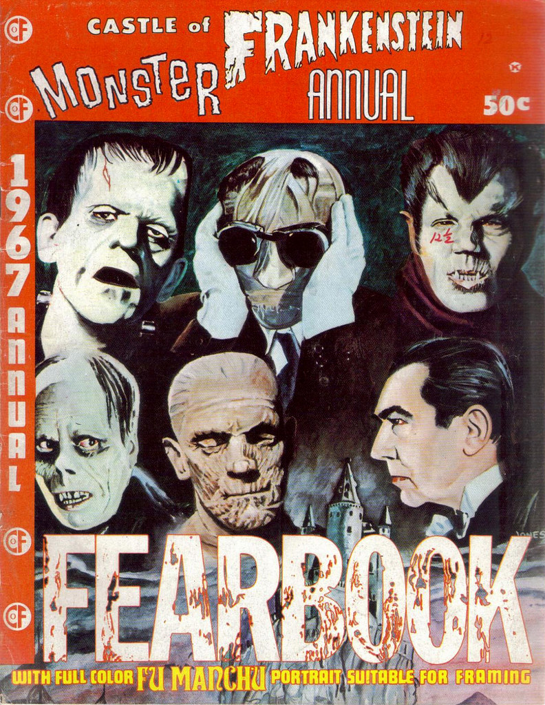 Castle Of Frankenstein, Monster Annual (1967)Cover Art by Russ Jones