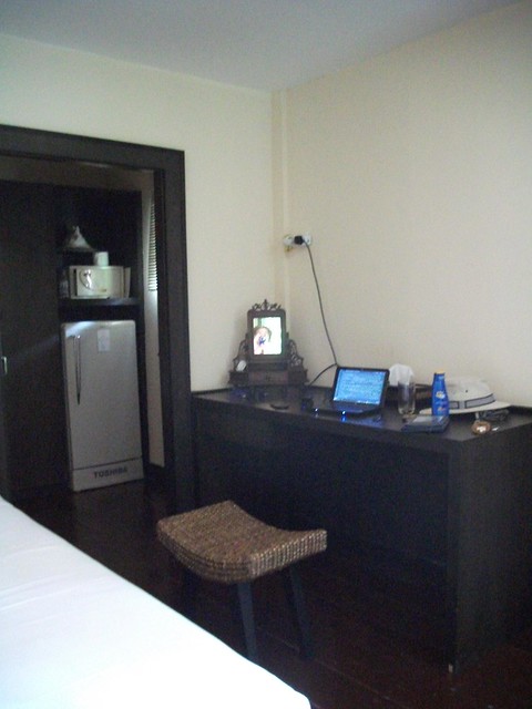 Inside the hotel in Pattaya