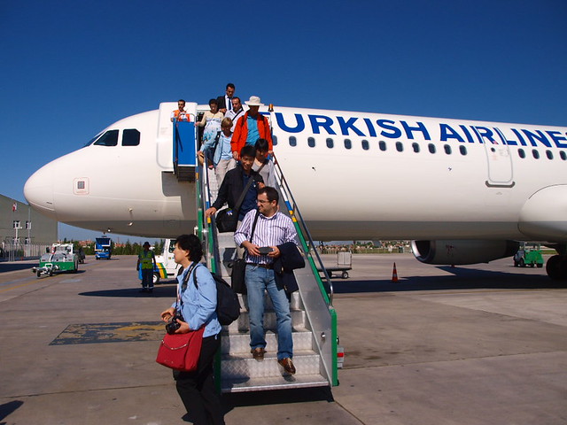 土耳其航空客機與藍天