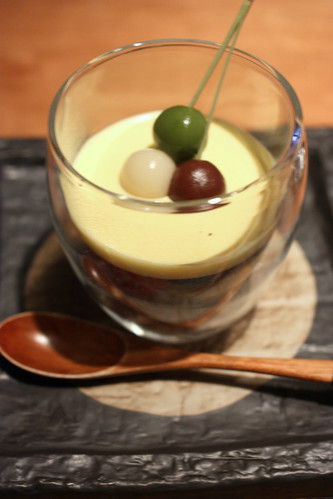 Homemade Dessert: delicate "shira-tama" mochi trio