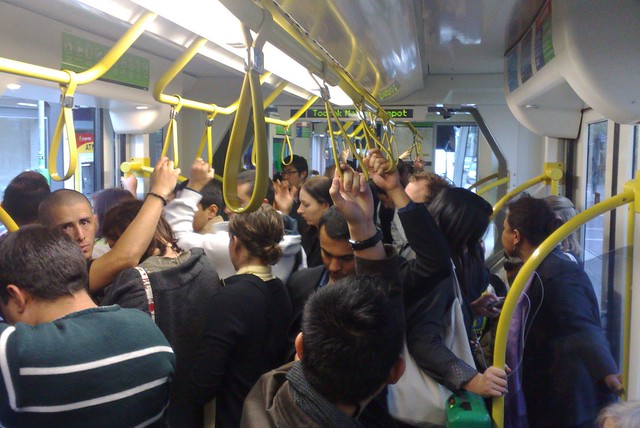POTD: Tram crowding