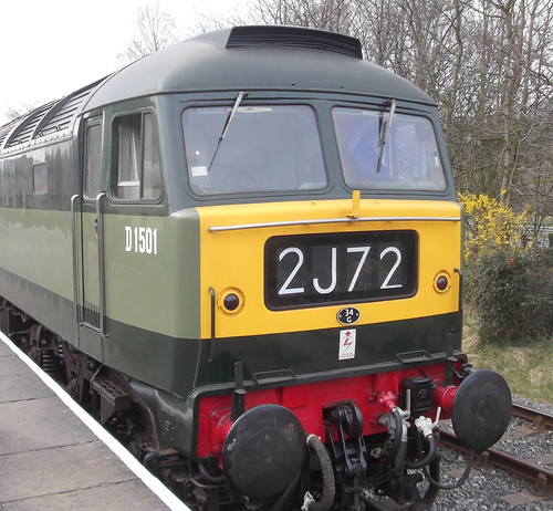 Class 47 diesel D1501 Brush