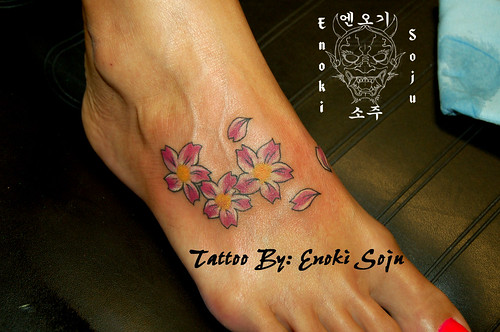 cherry blossom tattoo sleeve. Cherry Blossom - Sakura