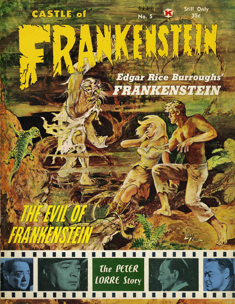 Castle Of Frankenstein, Issue 5 Cover (1964)Art by Larry Ivie