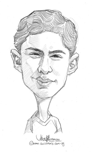 caricature in pencil - 43