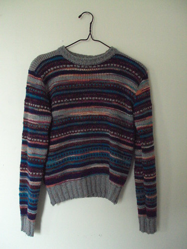 Vintage Silly Striped Sweater