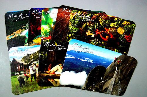 Malaysian Tourism Office Postcards