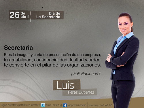 Día de la Secretaria by Luis Pérez Gutiérrez