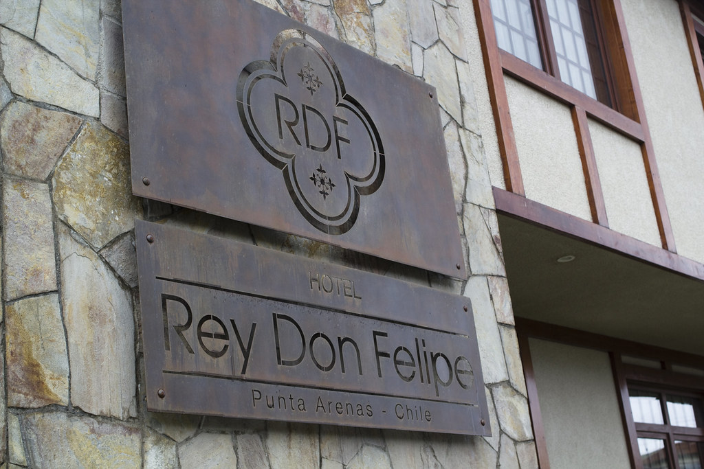 Arriving at Hotel Rey Don Felipe in Punta Arenas