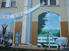 Sussex mural  picnic king