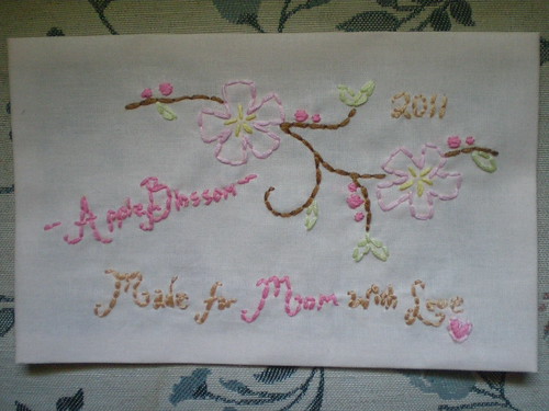 Apple blossom quilt 3