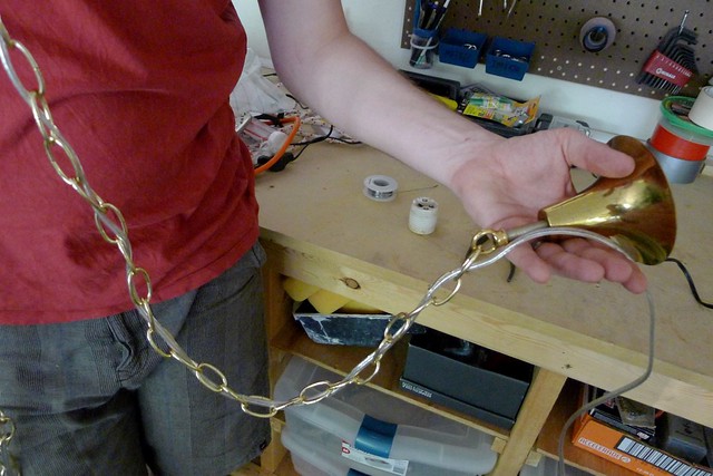 Threading Wire through Chain