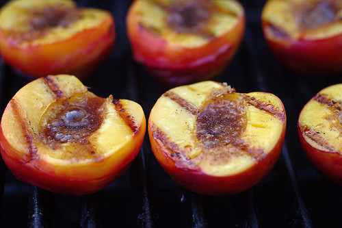 Grilled peaches II