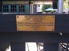Cooper Young bicycle rack