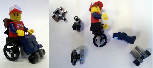 LEGO Wheelchair