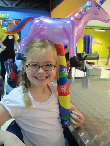 Free Birthday Cards Hallmark. at Playtime Pizza and she gave her a unicorn for her irthdayha!