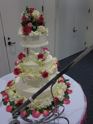 cake with sword