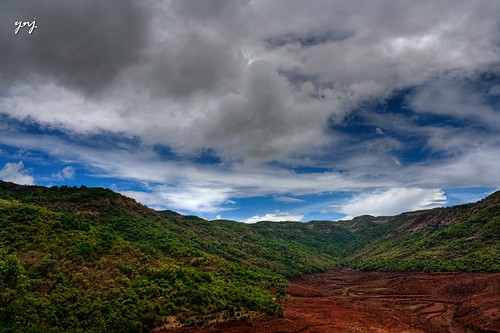 blue sky and red soil.. and green in between! by Yogendra174