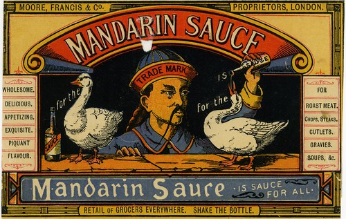 Mandarin Sauce label by adambangor