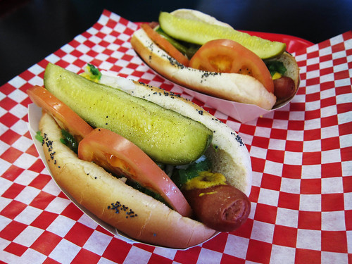 Hot Dog Sampling at Fab Hot Dogs