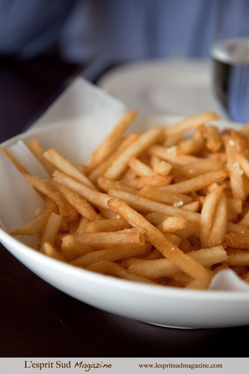 Sea salt, Garlic and vinegar fries (The Loft @ Montage Laguna Beach)