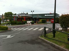 McDonald's, Longuenesse, St Omer, France.