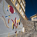 Murale di Mario Toral nel paseo Guimea (Cerro Bellavista - Valparaiso)