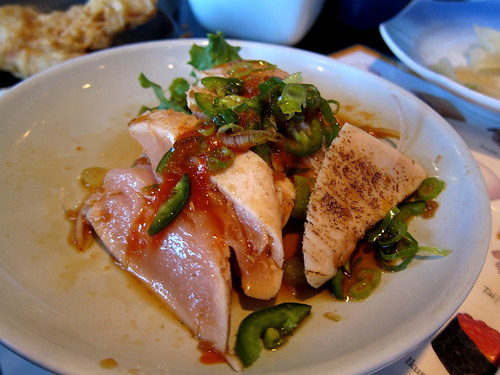 seared albacore sashimi