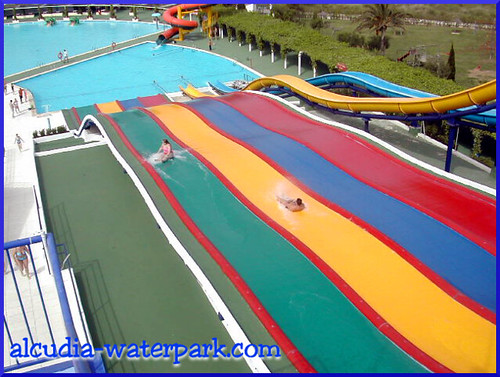 Alcudia Waterpark's FOAM Slides