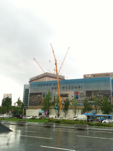 Construction, typical Seoul