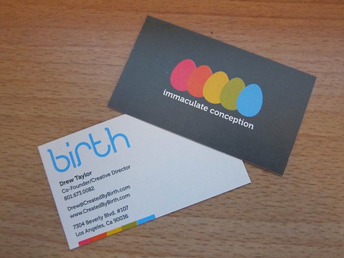 Birth Business Cards