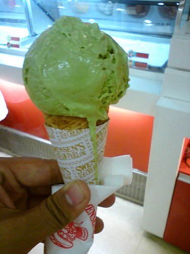 Swensen's 雙聖綠茶冰淇淋DSC01549