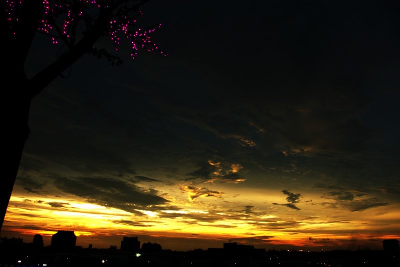Sunset Over Klang Town