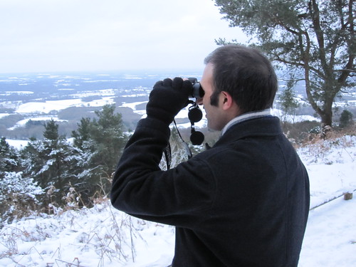 Leith Hill in the snow