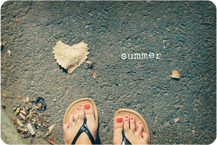 summer feet blog