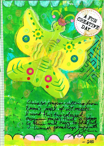Papercut butterfly