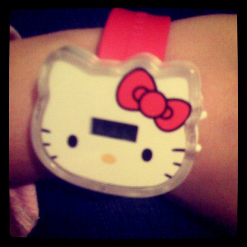 Scored a Hello Kitty watch at