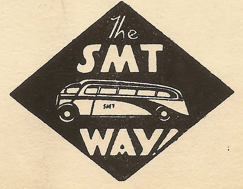 "The SMT Way!" - Scottish Motor Traction logotype, c1935 by mikeyashworth