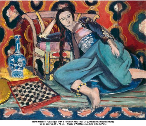 henri matisse red room harmony in red. Henri Matisse - Odalisque with