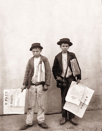 paper men, early 20th century