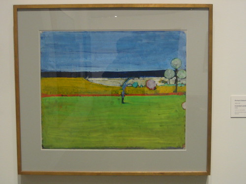 Invented Landscape, 1966, Acrylic on Paper, Richard Diebenkorn, Oakland Museum of California _ 9614