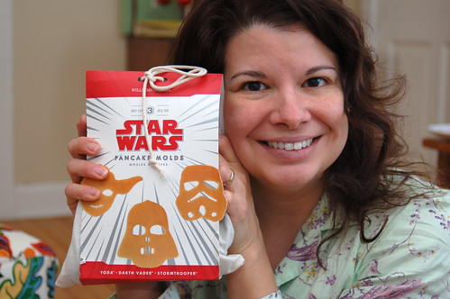 Christmas 2010:  Star Wars pancake molds.